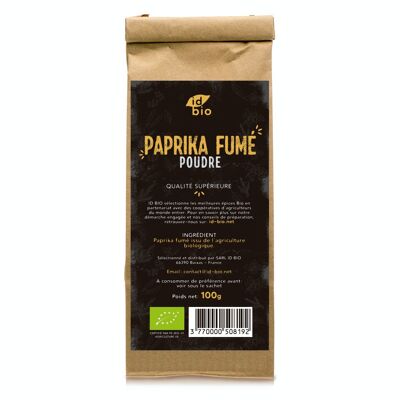 Organic smoked paprika 100g