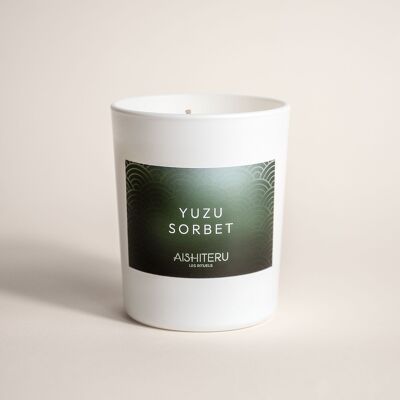 Scented room candle - YUZU SORBET