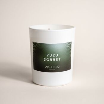 Bougie parfumée d'ambiance - YUZU SORBET 1