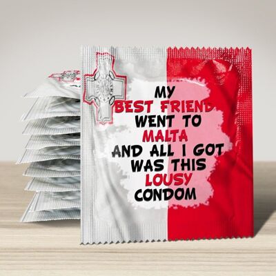 Condom: Malta: Best friend went to Malta