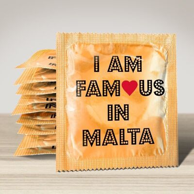 Condón: Malta: Soy Famoso Malta