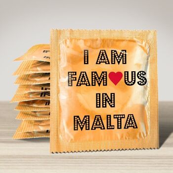 Préservatif: Malta: I'm Famous Malta 1