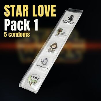 Préservatif: Pack 5: Star Love 1