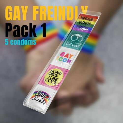 Préservatif: Pack 5: Gay Friendly