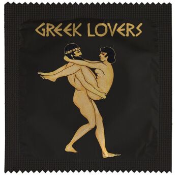 Préservatif: Pack 5: Greek lover black 2