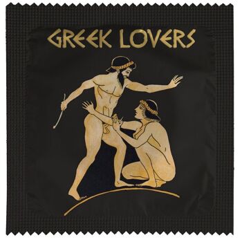 Préservatif: Pack 5: Greek lover black 3