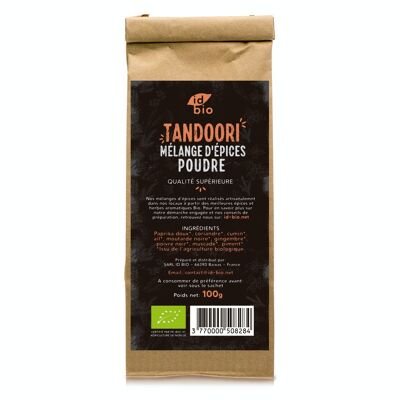 Mélange Tandoori bio 100g