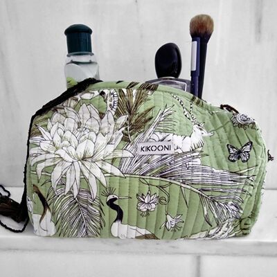 handmade cosmetic bag “Jungle Expedition”