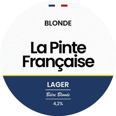 Fût de bière pression - Blonde - Lager