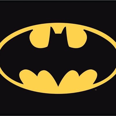 Plaque metal Batman - Logo