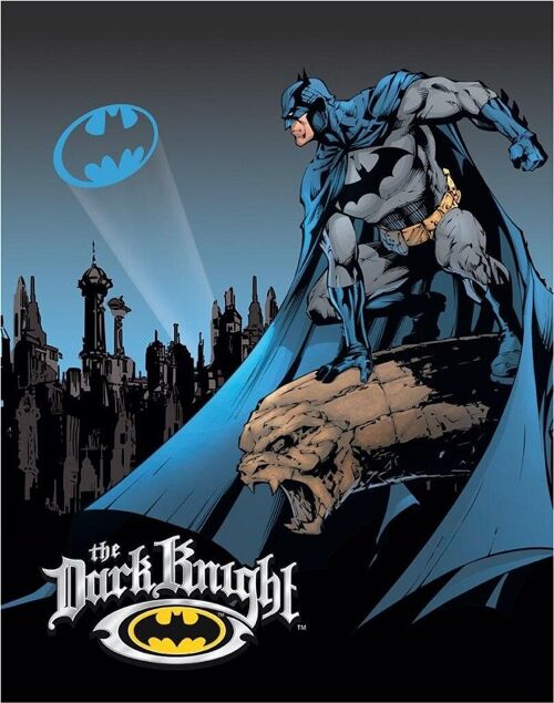 Plaque metal Batman - The Dark Knight
