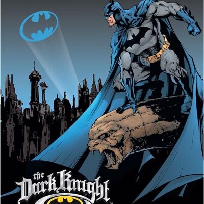 Placa de metal Batman - El Caballero de la Noche
