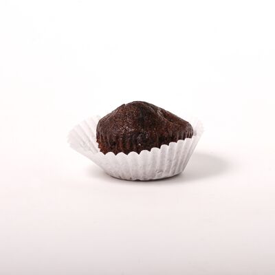 Muffins végétaliens au cacao MDALEN | 40 unités | SANS GLUTEN, SANS LACTOSE | Fabrication traditionnelle en Espagne.