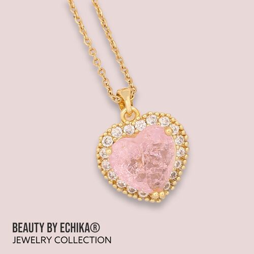 Cute Pink Pendant Necklace | No. 4