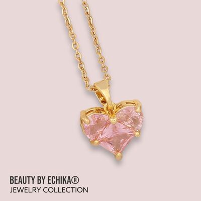 Cute Pink Pendant Necklace | No. 6