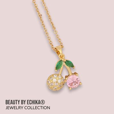 Cute Pink Pendant Necklace | No. 7