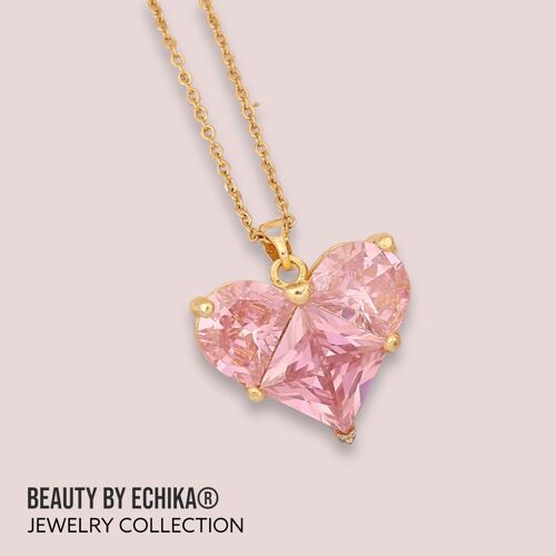 Cute Pink Pendant Necklace | No. 9