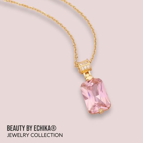 Cute Pink Pendant Necklace | No. 11