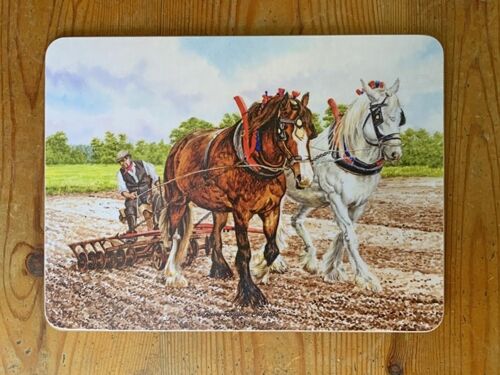 Heavy Horses placemat