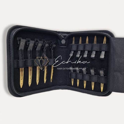 Sectioning Clips Kit | Black & Gold
