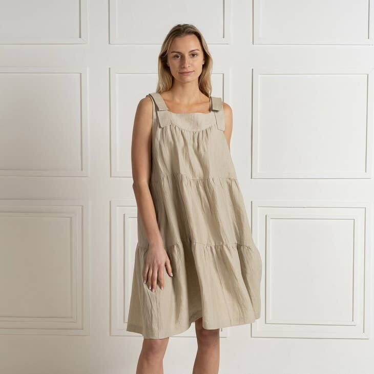 Abito 100% lino CHLOE Naturale