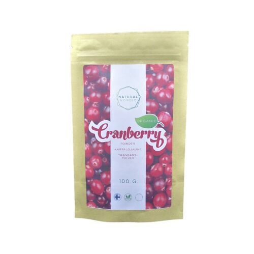 Cranberry powder ORGANIC 100g