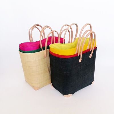 Rabane baskets "Tamatave" size SGM 18 assorted pieces