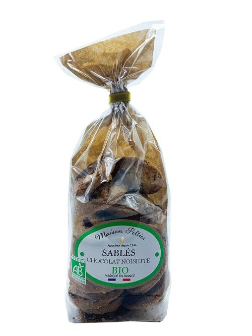 Sablés Chocolat noisette BIO 160g