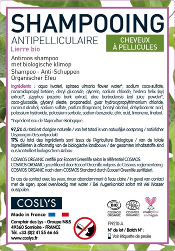 SHAMPOOING ANTI-PELLICULAIRE 7