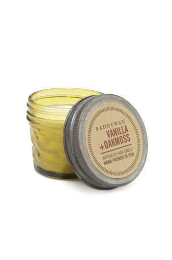 Bougie parfumée Paddywax Relish - Small - Vanilla & Oakmoss