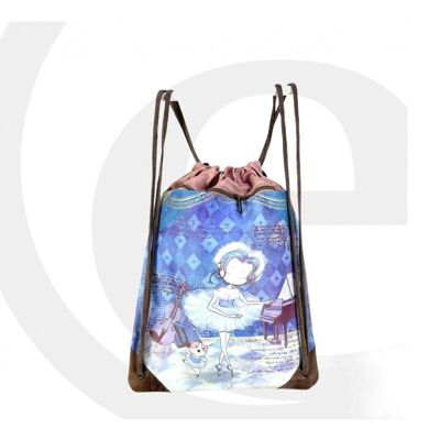 Sweet Candy Synthetic String Bag with Doll Design for Women. Promo March
