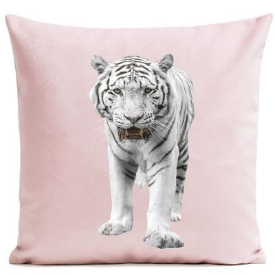 Decorative Cushion - White Tiger