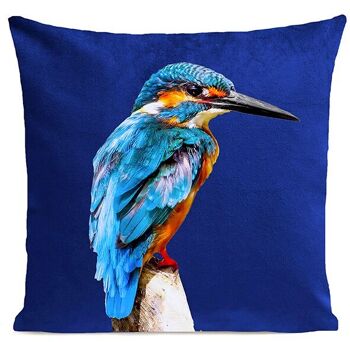 Coussin oiseau - Little Blue Bird 11