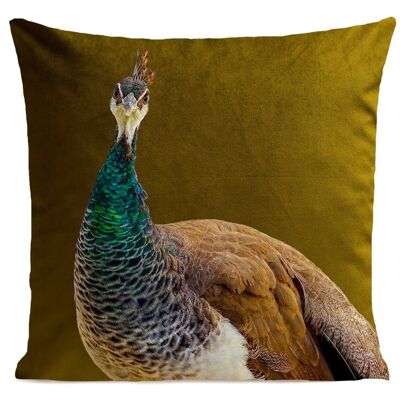 Coussin campagne - Mme Peacock