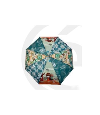Parapluie court pour femme avec motif Sweet Candy Doll. Promo printemps-été 3