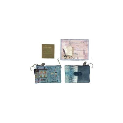 Kompakte Damen-Geldbörse mit Box, Ring und Reißverschluss Sweet Candy.GIFTS