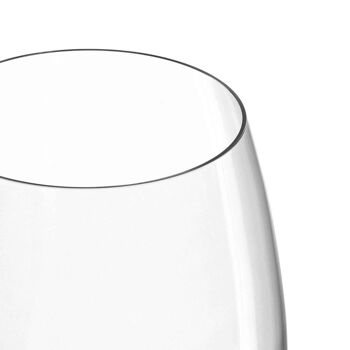Ensemble de verres à vin gravés Leonardo Daily - Une vie à vos côtés - 460 ml - Convient pour le vin rouge et blanc 4