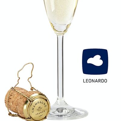 Leonardo Sektglas mit Gravur - Schlechter Tag, Guter Tag, Frag nicht - 200 ml - Geeignet für Champagner & Sekt