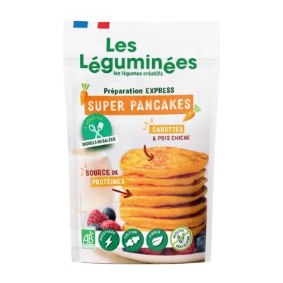 Préparation EXPRESS Super’Pancake Carottes SANS GLUTEN