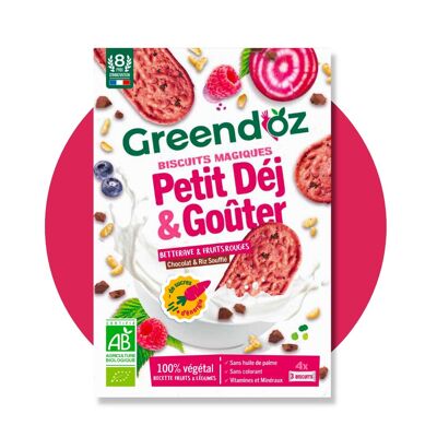 Biscuits Petit Déj & Goûter – Betterave & Fruits rouges