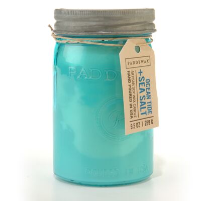 Candela profumata Paddywax Relish - Grande - Marea oceanica e sale marino Sea