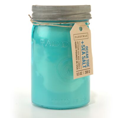 Vela perfumada Paddywax Relish - Large - Ocean Tide & Sea Salt