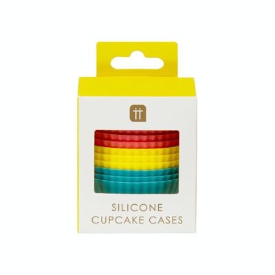 Caissettes réutilisables en silicone pour cupcakes - paquet de 12