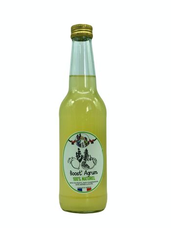 33 cl - Boisson "Boost' agrum" (thym, romarin, orange et citron) 2