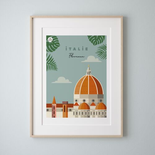 Affiche ITALIE / Florence