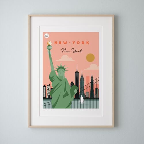 Affiche NEW-YORK / New-York
