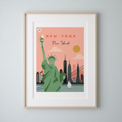 Poster NEW-YORK / New-York
