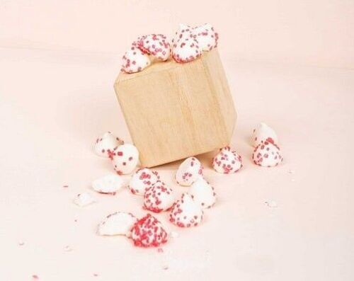 Mini-gouttes de meringue saveur fraise 1.4 kg