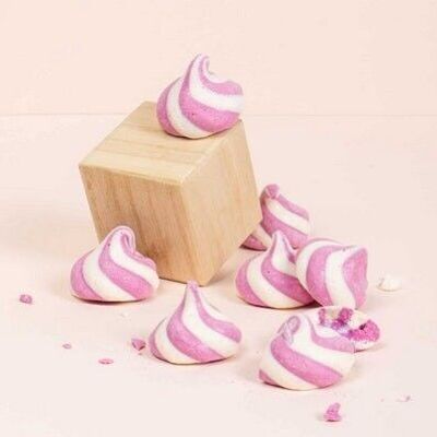 Meringues Twist vanille-fraise 1.2 kg