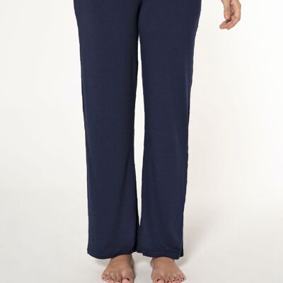 Basic wide knit maternity trousers